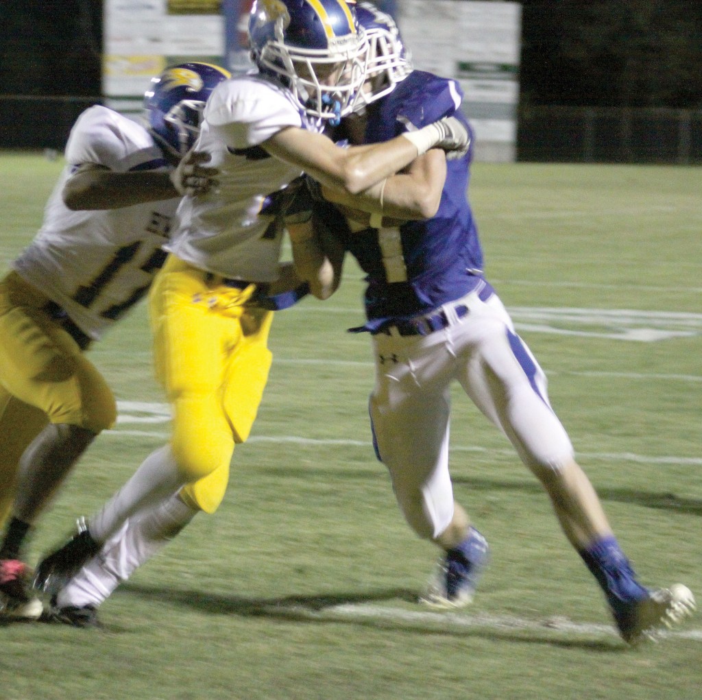 John Coleman makes the stop copy