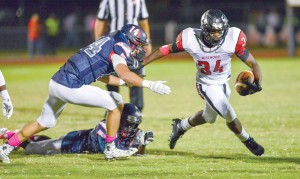 Rudy Mitchell and the Redhawks travel to Conway Friday to open the Class 4A/D2 playoffs. (Photo/Ross Burton)