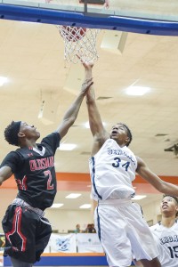Trae Churn (34) taps one in against Oldsmar Tuesday. (Photo/Kristy Kimball Massey)