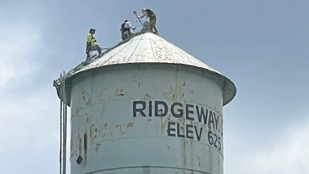 Iconic Ridgeway water tower refurbished The Voice of Blythewood