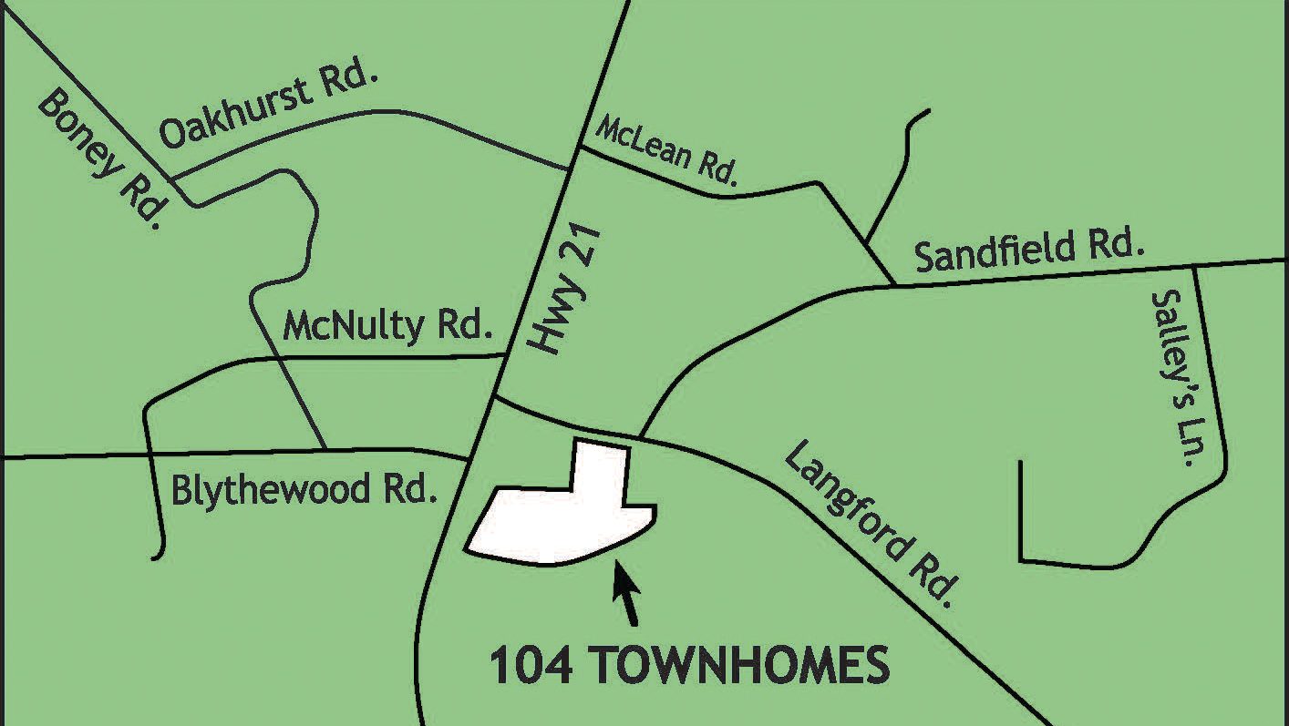 Blythewood PC OKs site plan for 104 townhomes The Voice of Blythewood
