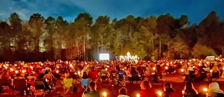 The best seat under the stars: Christmas Eve in the Fields