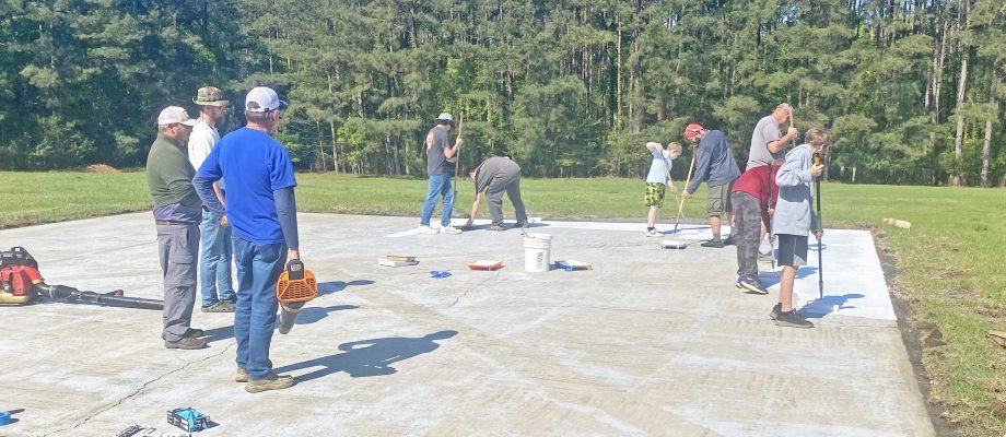 Lake Wateree residents celebrate renovation of helipad