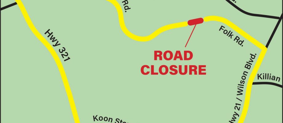 SCDOT to close Lorick Road bridge over North Branch creek on Jan. 5
