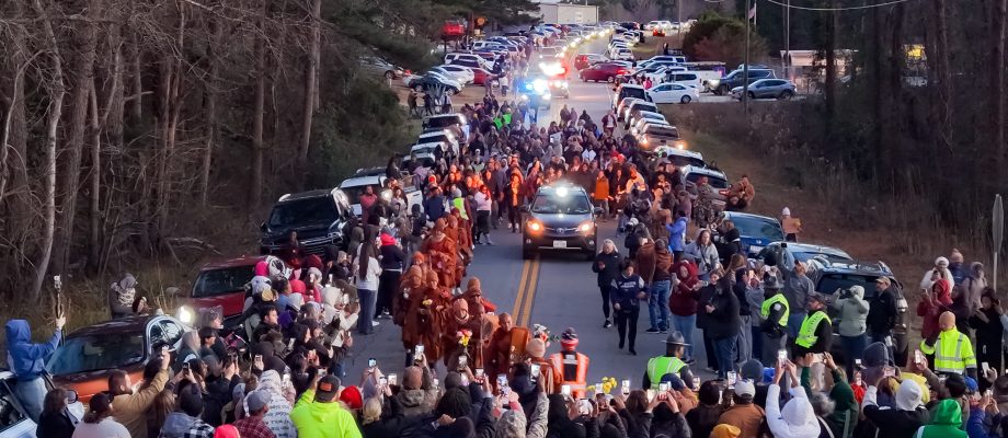 Ridgeway, Fairfield welcomed Monks and Aloka
