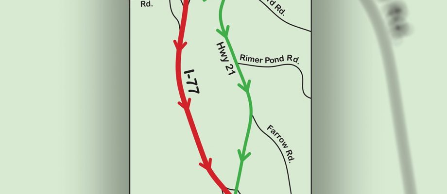 I-77 S set for nighttime closure March 9
