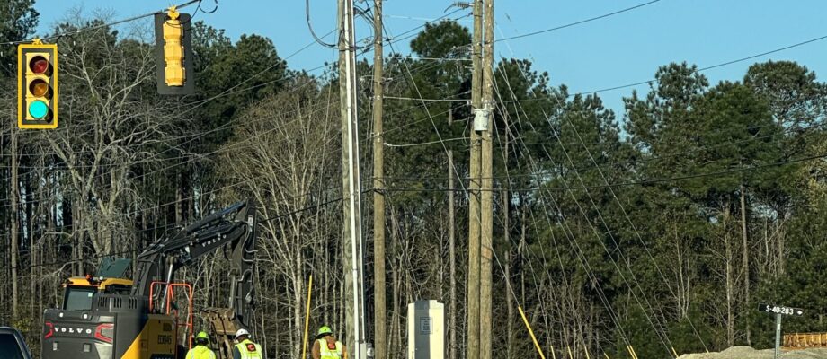 Lane closure today on Syrup Mill Road near Blythewood Road